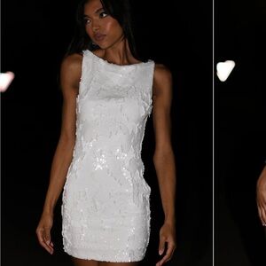 MESHKI AYLA Sequin Mini Dress